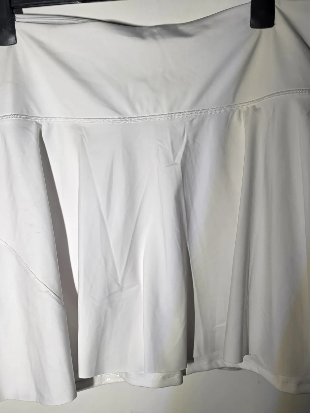 Athleta White Active Skort with Side Phone Pocket